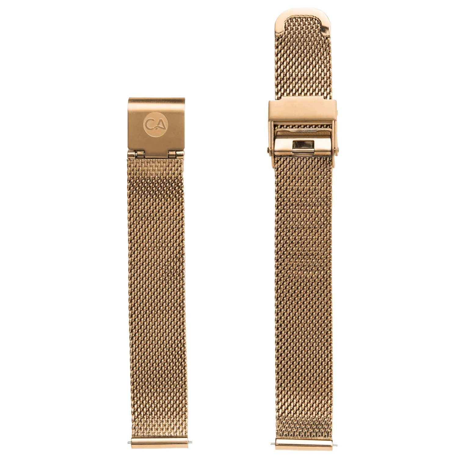 14mm Mesh Rose Gold