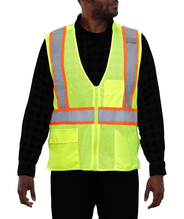 24-505ST Breakaway DOT Safety Vest w/ Contrasting Trim