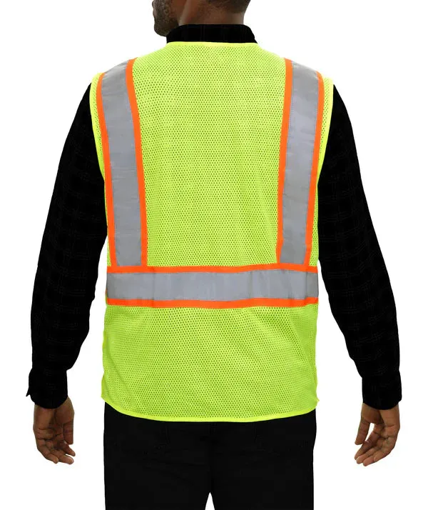 24-505ST Breakaway DOT Safety Vest w/ Contrasting Trim