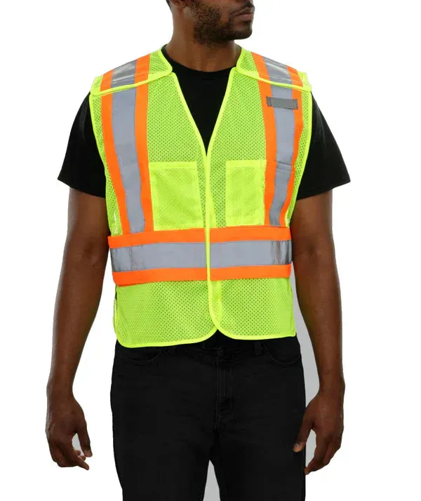 24-566GX Breakaway Vest w/ X-Back & Contrasting Trim