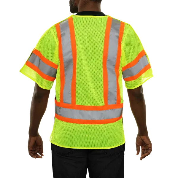 24-591 Breakaway Safety Vest w/ Contrasting Tape