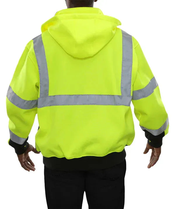 24-603ST-LB Microfiber Full-Zip Hoodie w/ Thermal Liner