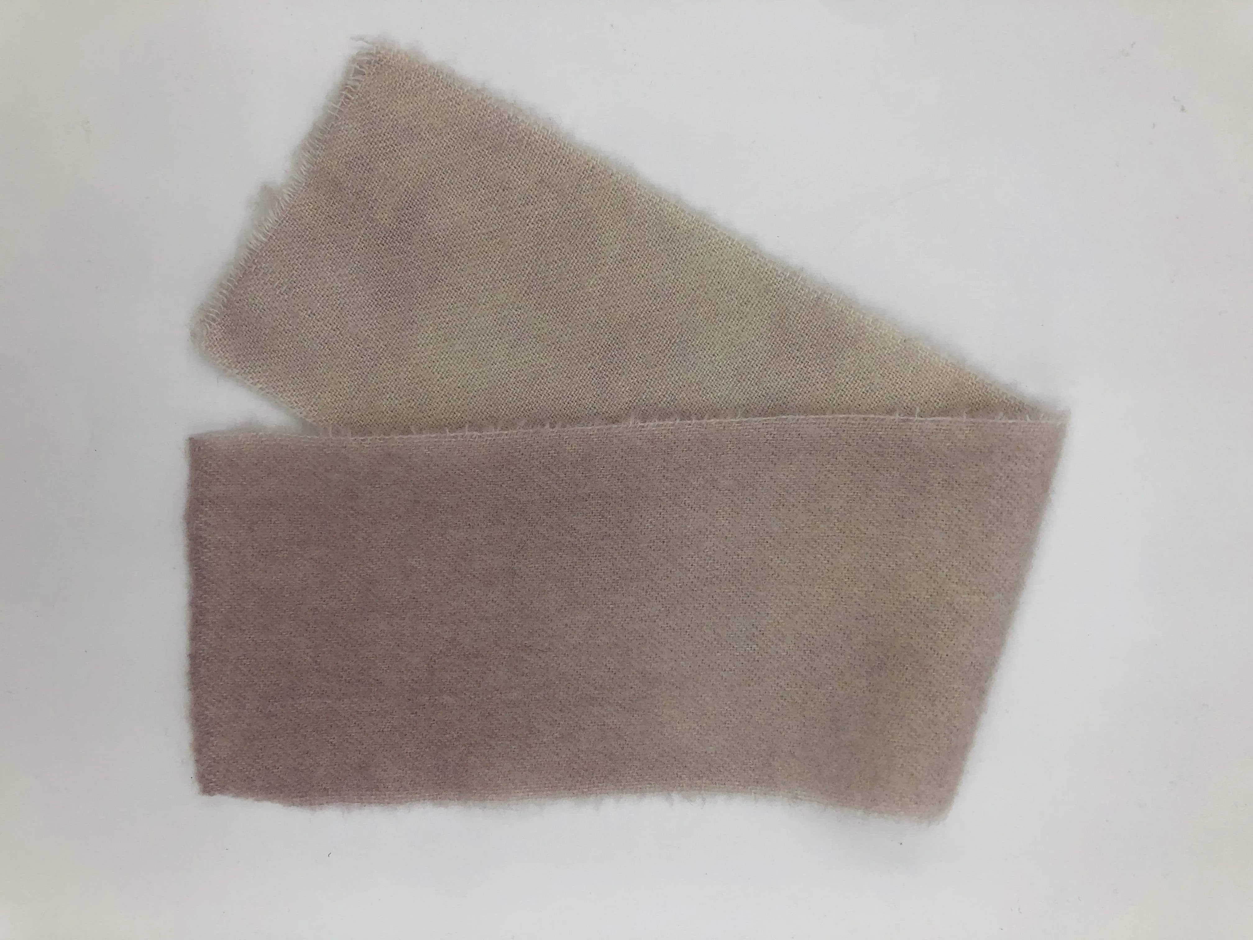 $3 Hand-Dyed Wool Swatch - Shades of Blush