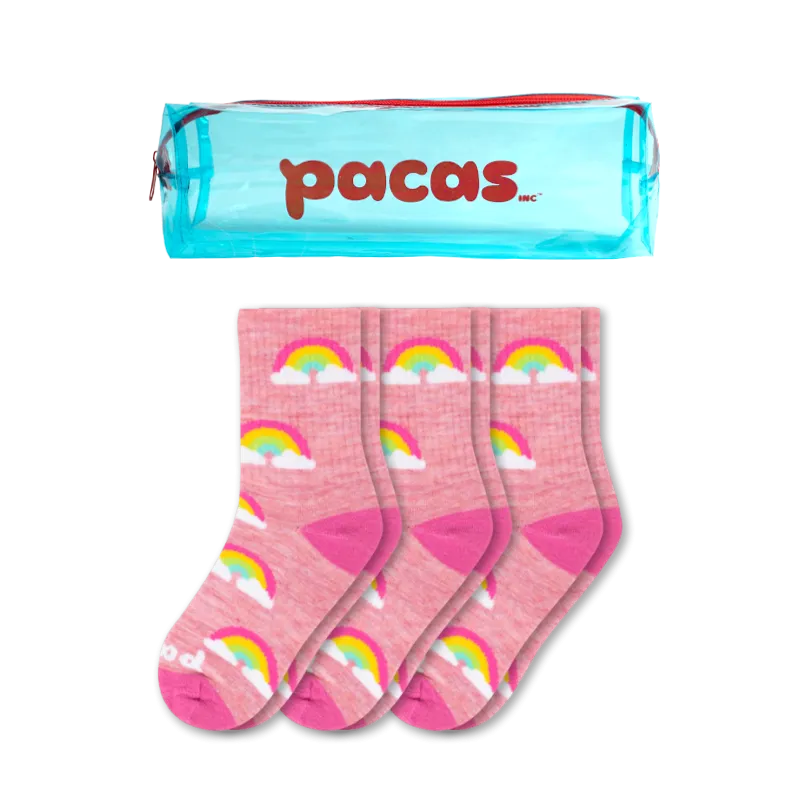 3 Pack - Kids' Crew Pacas Socks
