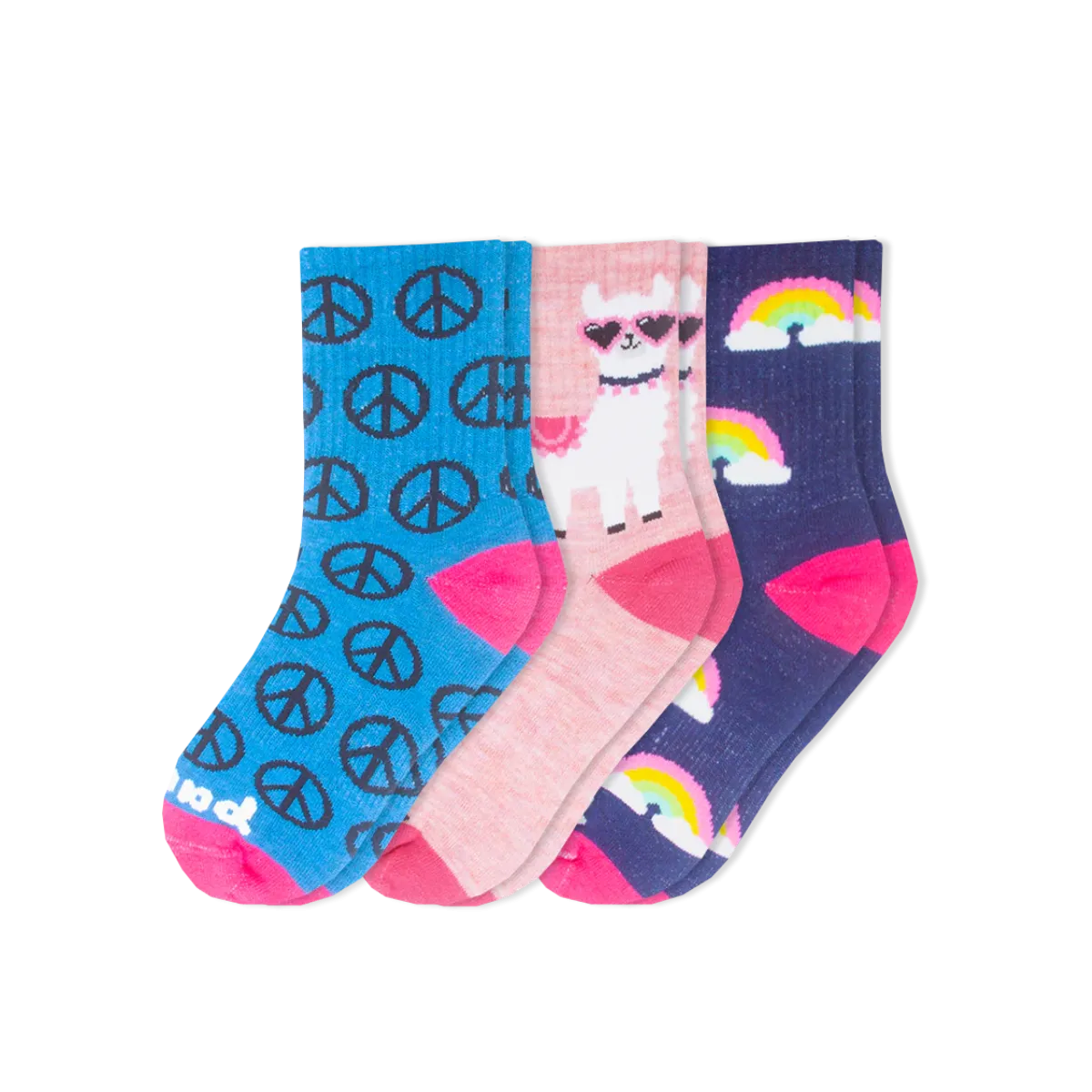 3 Pack - Kids' Crew Pacas Socks