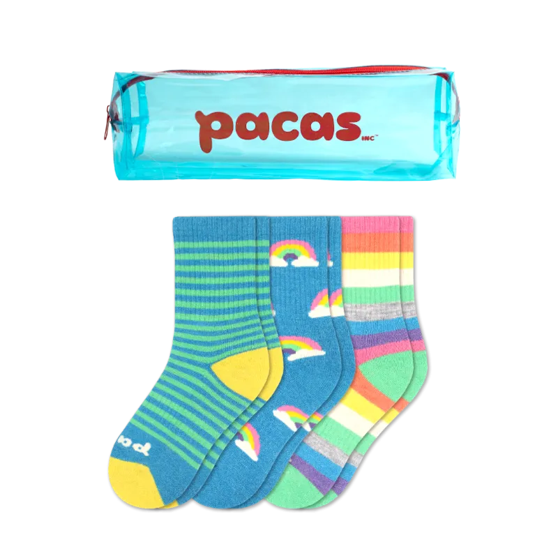 3 Pack - Kids' Crew Pacas Socks