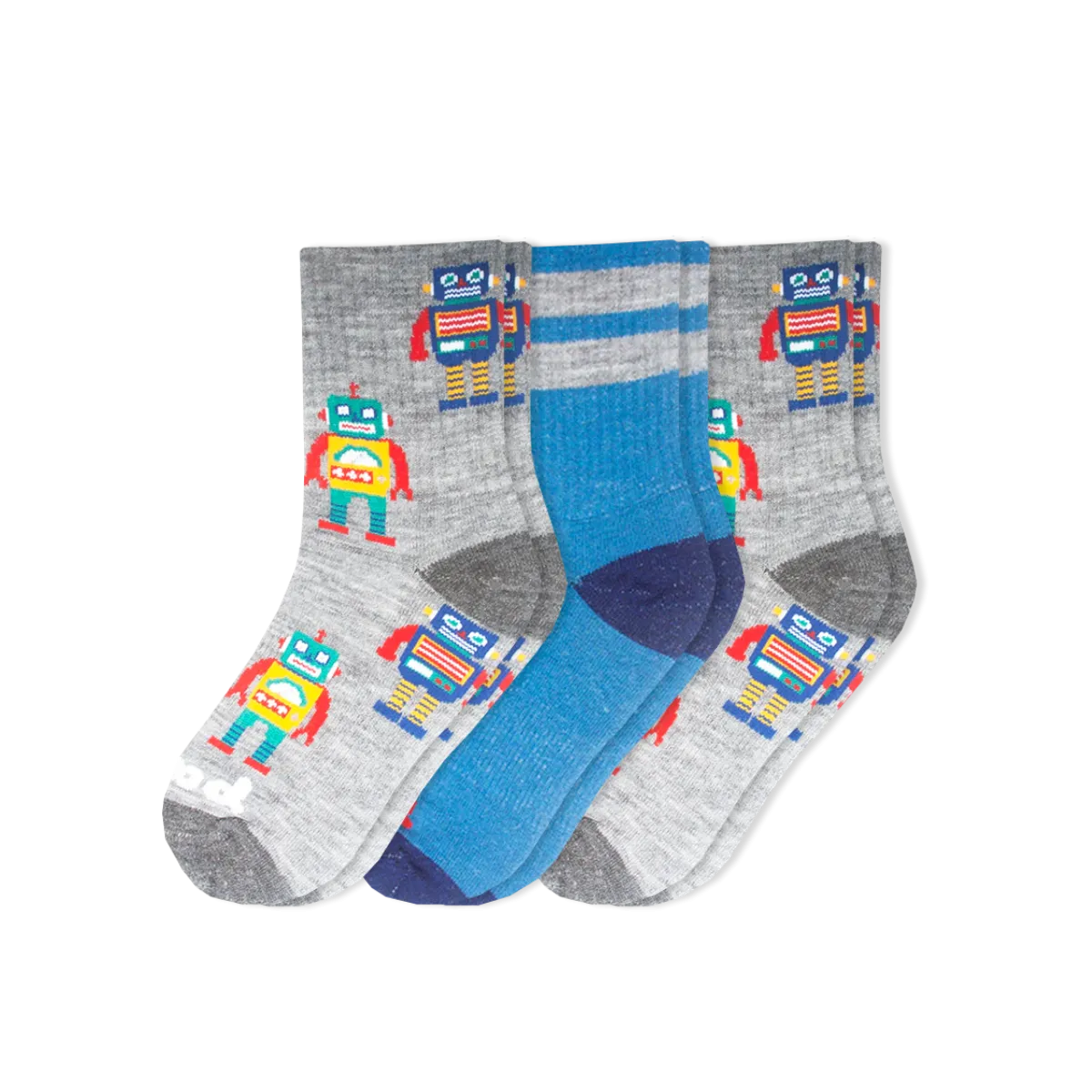 3 Pack - Kids' Crew Pacas Socks