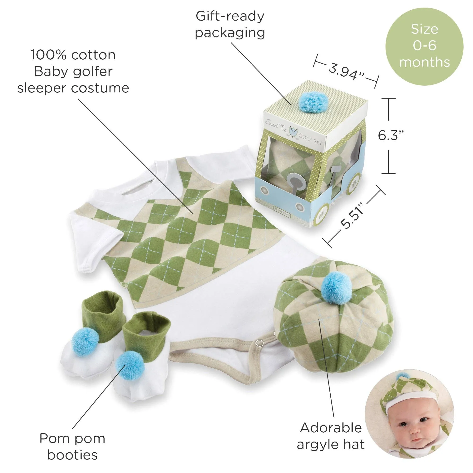 3-Piece Baby Golf Set