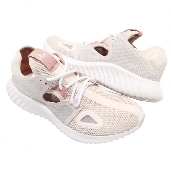 Adidas Woman’s Run Lux Sneaker in Off White Combo Size 9.