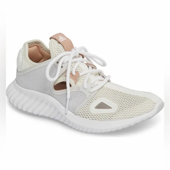 Adidas Woman’s Run Lux Sneaker in Off White Combo Size 9.