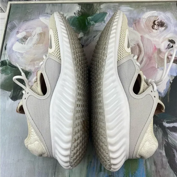 Adidas Woman’s Run Lux Sneaker in Off White Combo Size 9.