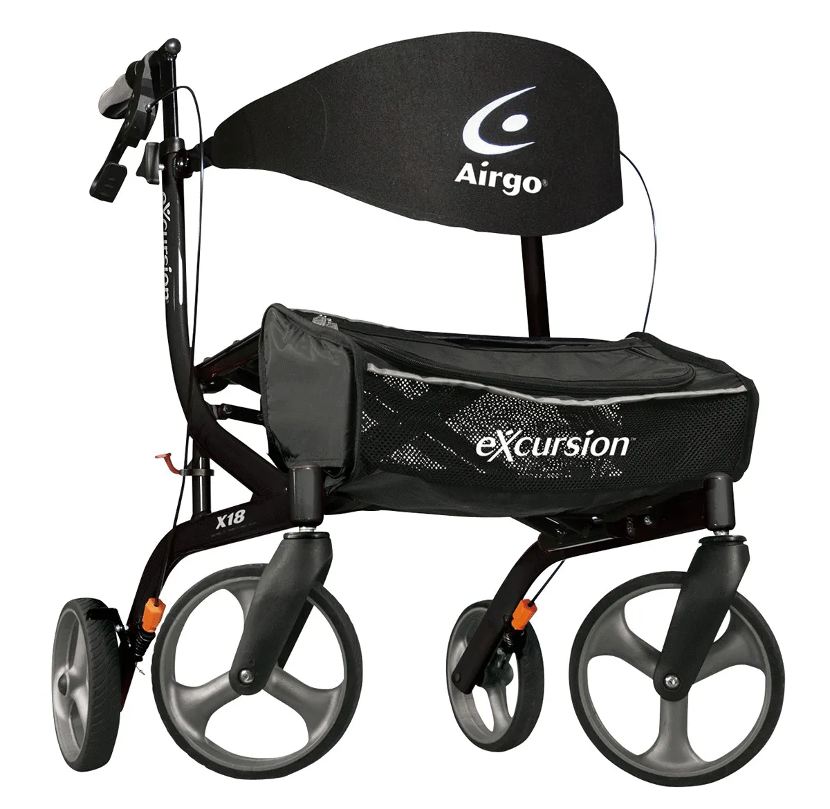 Airgo eXcursion X18 Lightweight Side-fold Rollator