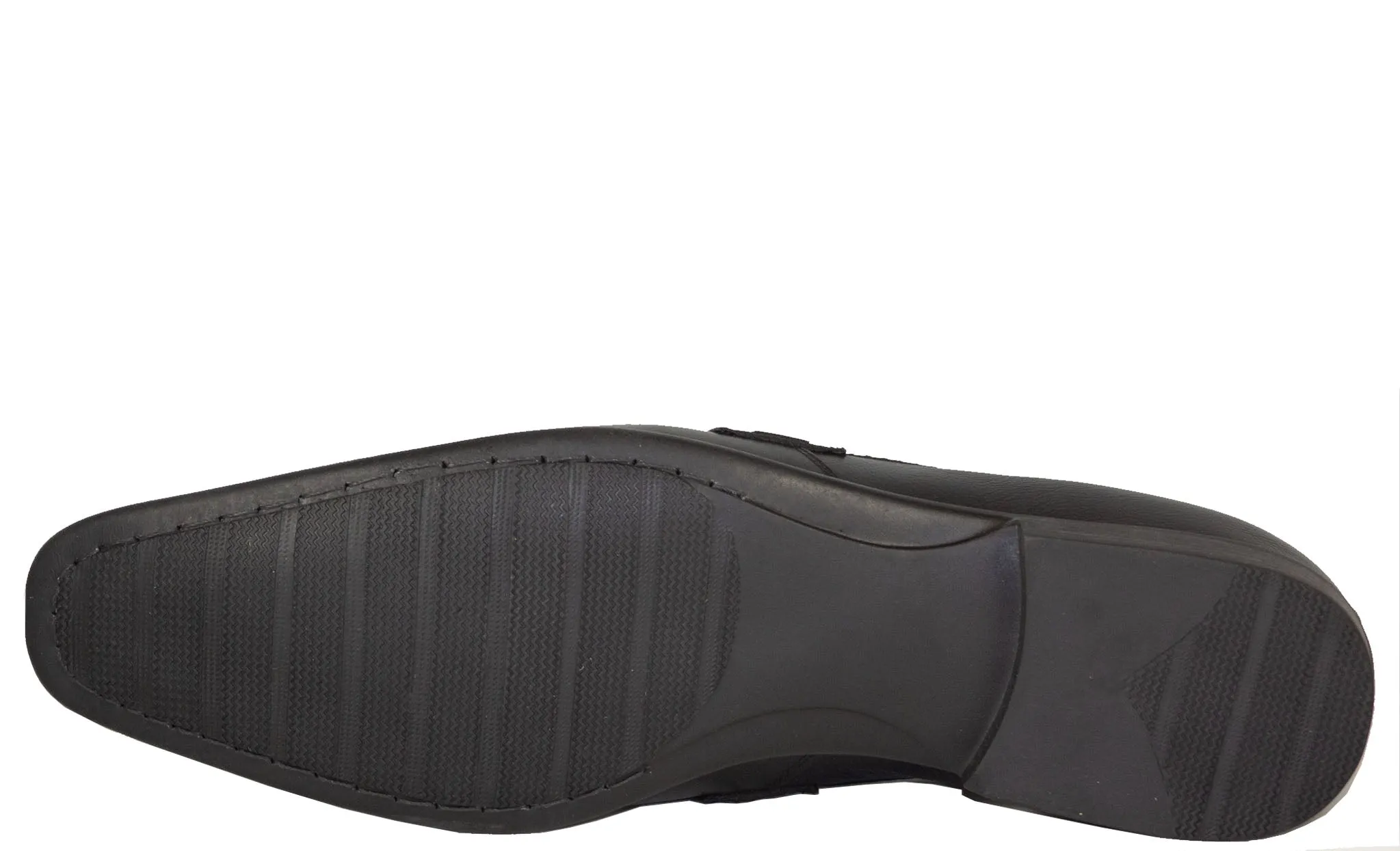 Alfredo Black Dress Rubber Sole 003
