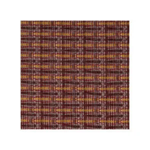 Amp grill cloth - Fender style - oxblood w/gold stripe - 30 inch wide (per yard)