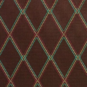 Amp grill cloth - Vox style - brown diamond - 29" width (per yard)