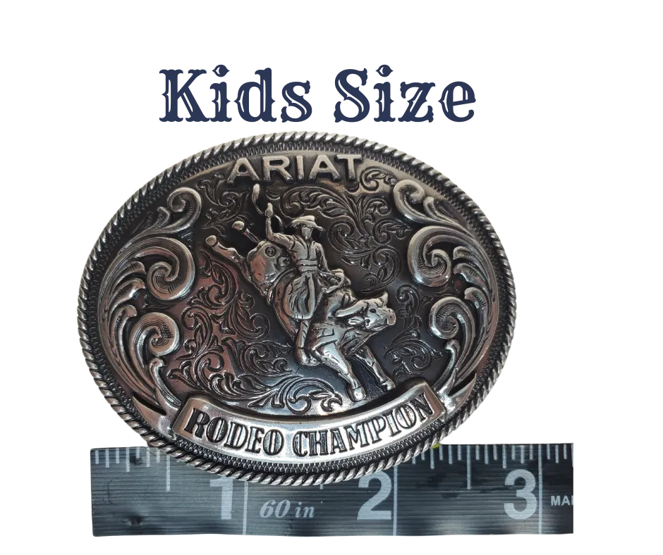 Ariat Lil' Rodeo Champion Western Buckle