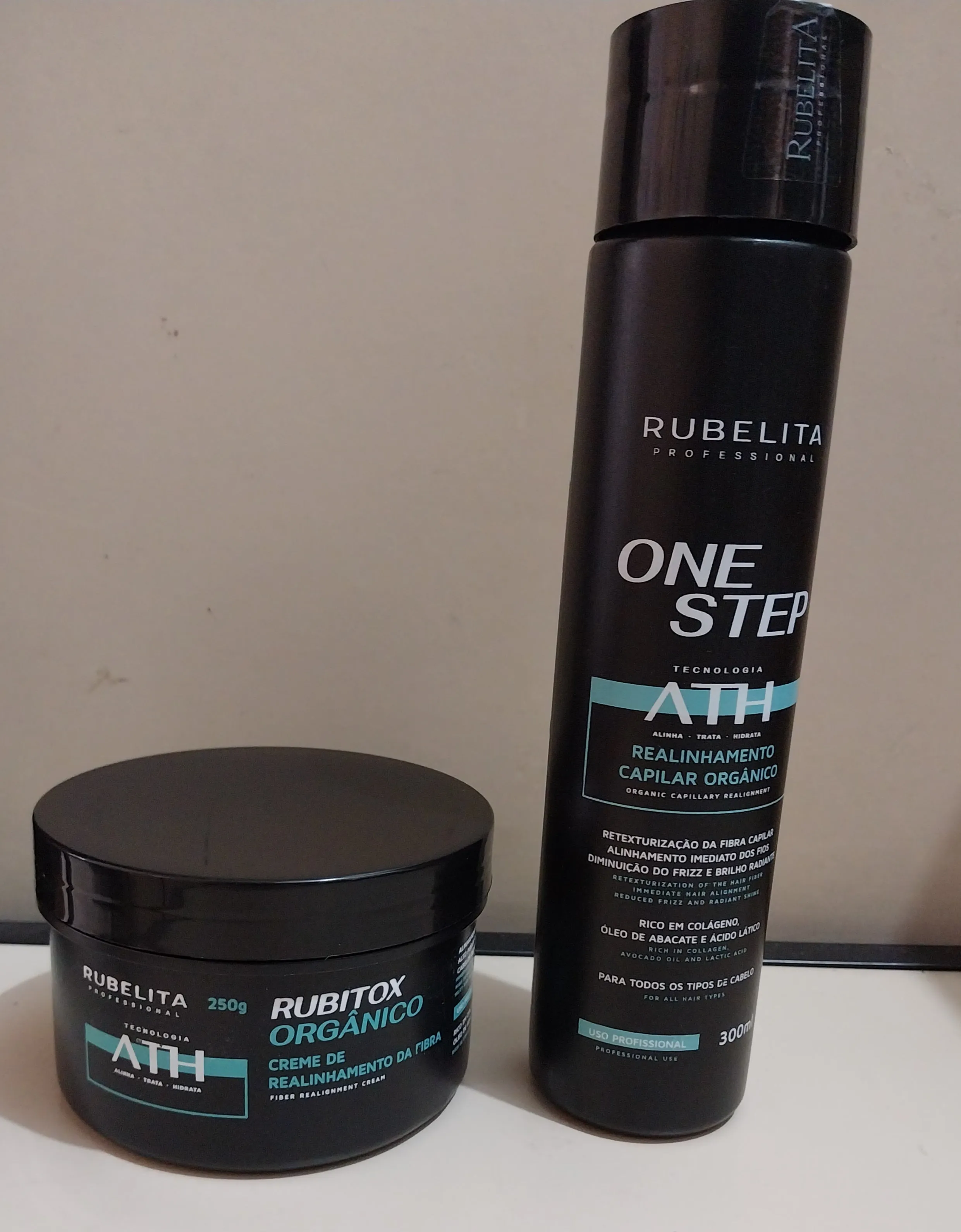ATH Organic One Step Smooth Hydration Progressive   Botox Kit 2 Itens - Rubelita