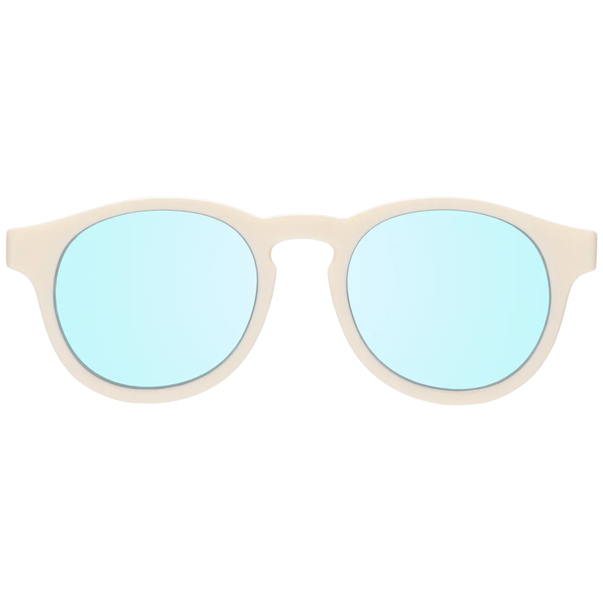 Babiators - Keyhole - Sweet Cream with Blue Lens