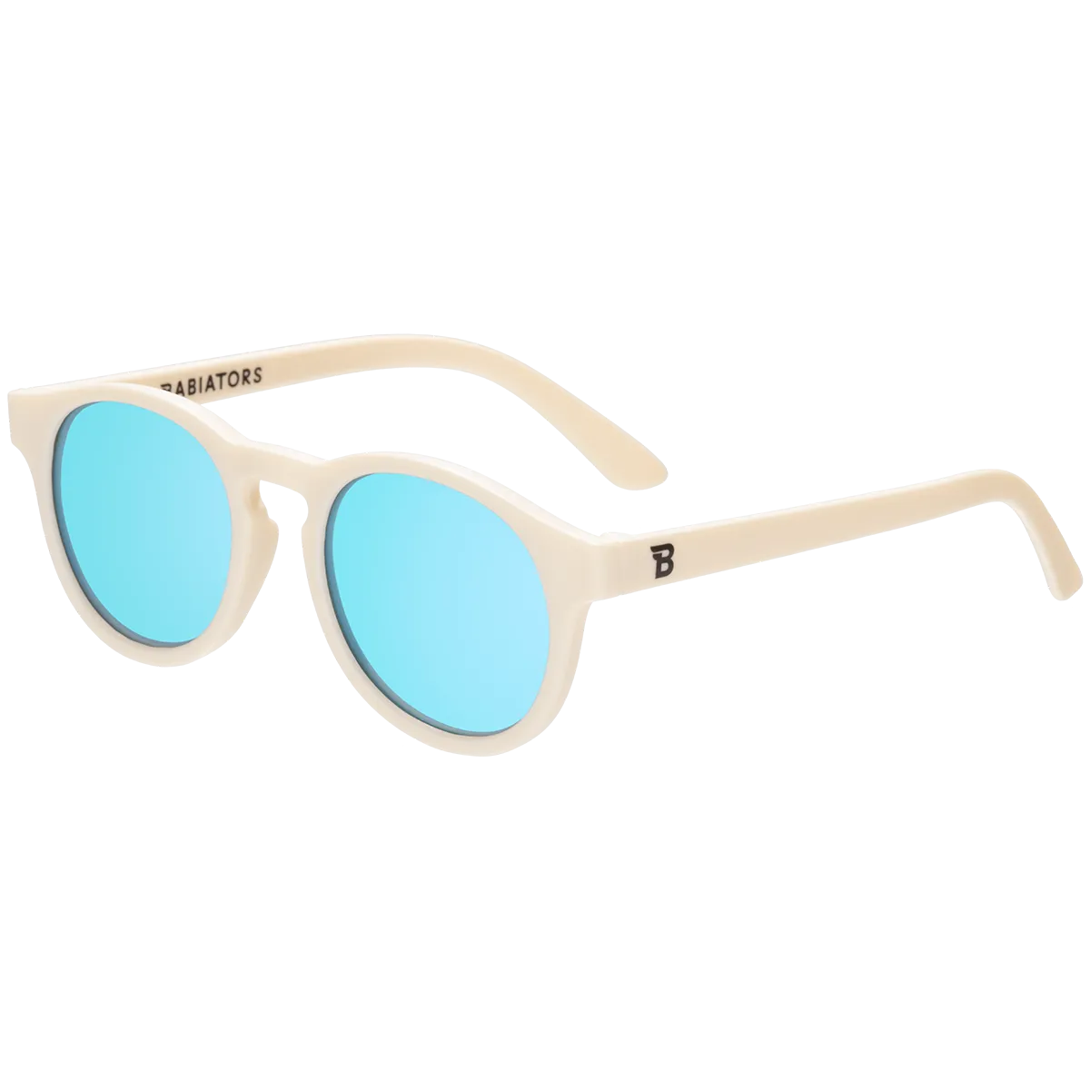 Babiators - Keyhole - Sweet Cream with Blue Lens