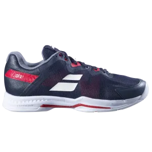 Babolat Men's SFX 3 All Court Tennis Shoe In Black/Red