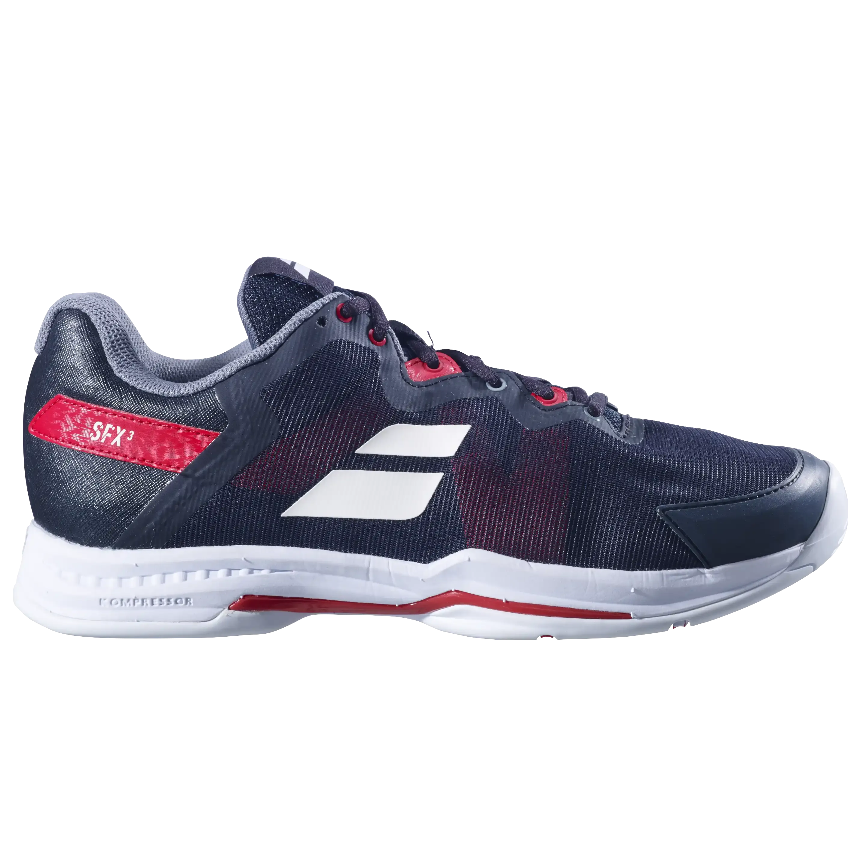 Babolat Men's SFX 3 All Court Tennis Shoe In Black/Red