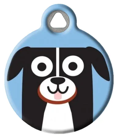 Bernese Mountain Dog Tag - Blue
