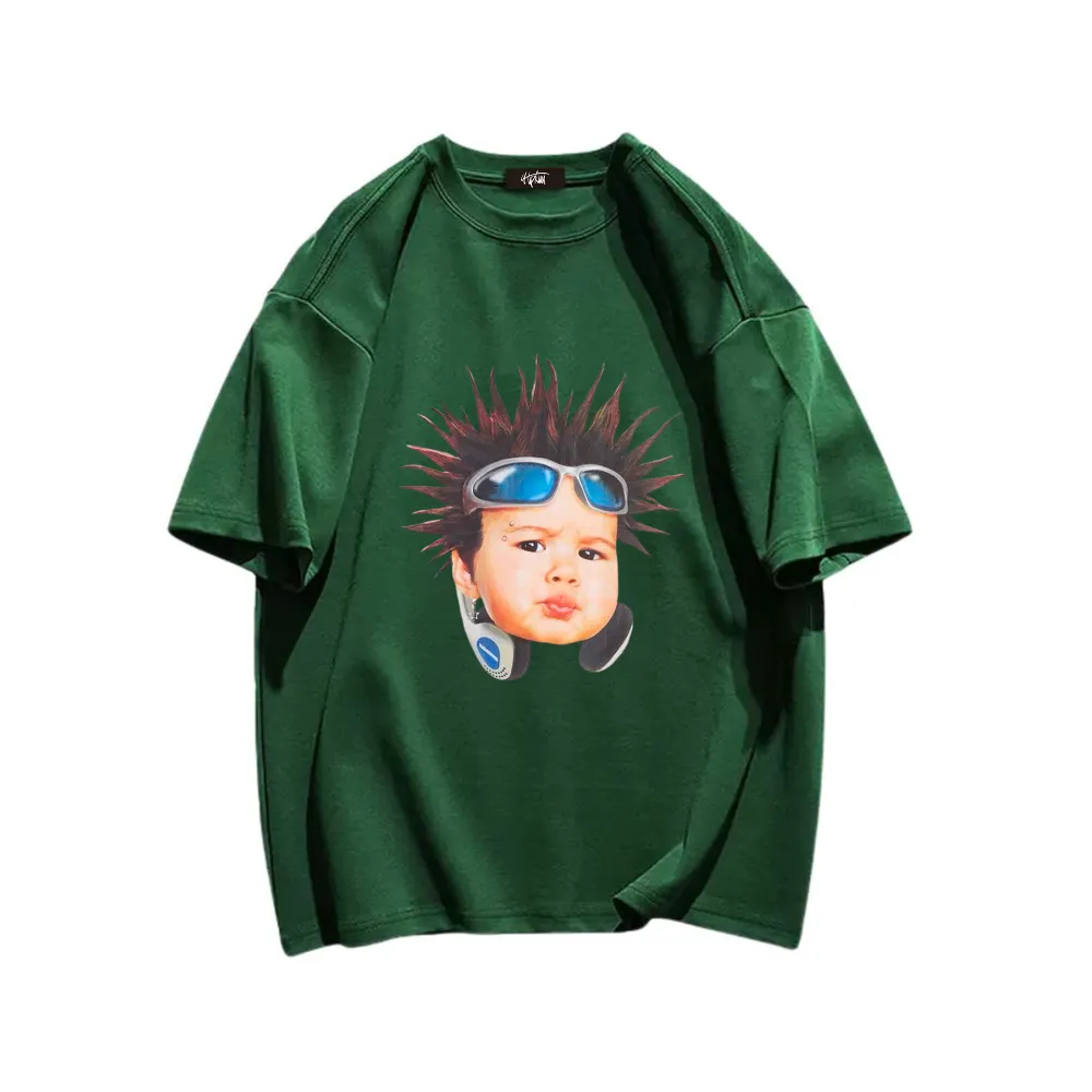 “Big Head Cool Kid Stickers” T-shirt