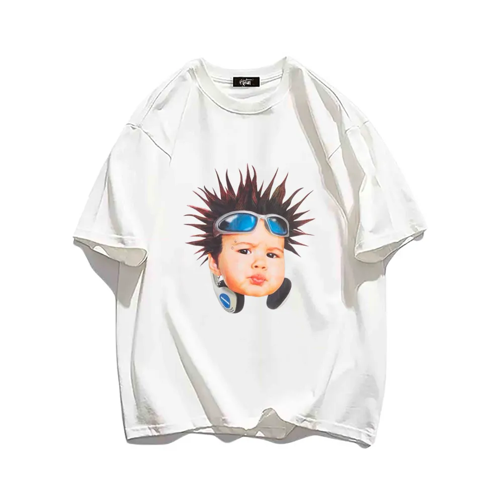 “Big Head Cool Kid Stickers” T-shirt