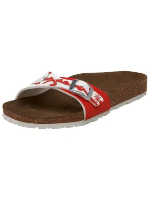 Birki's Disney "Mickey & Minnie Ahoi" Red Menorca Sandals