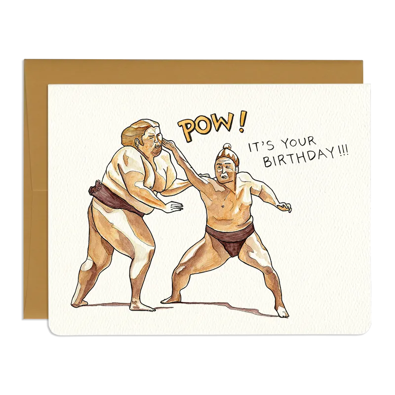 Birthday Pow! - Greeting Card