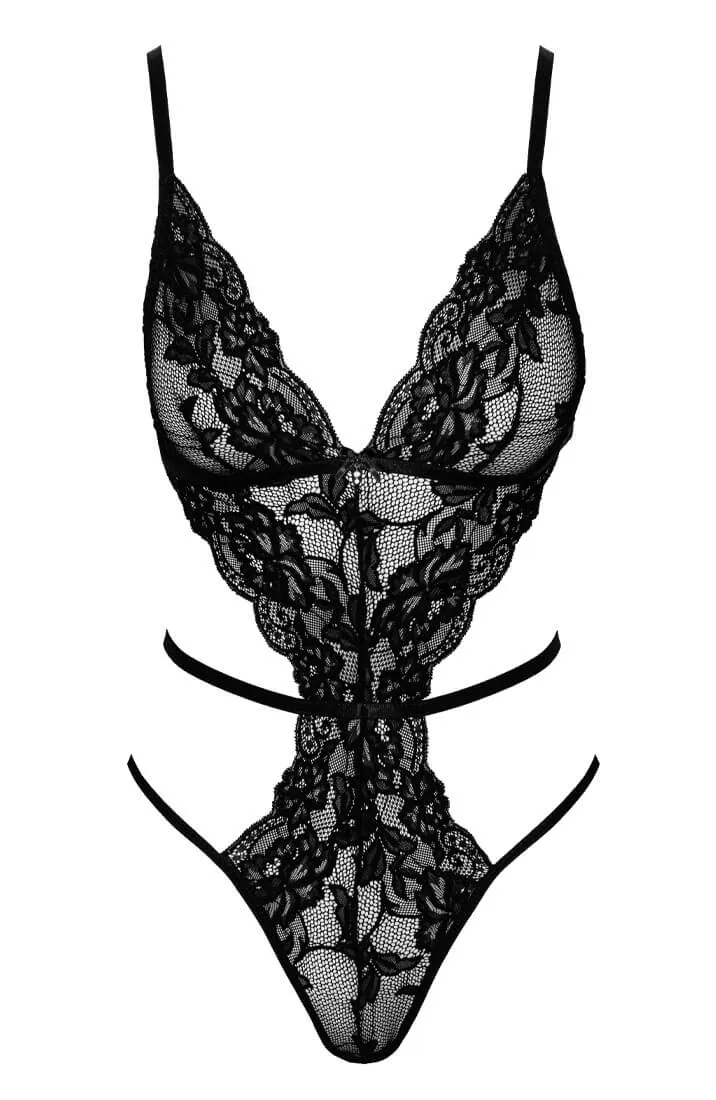 Black lace teddy - Flash & Blitz