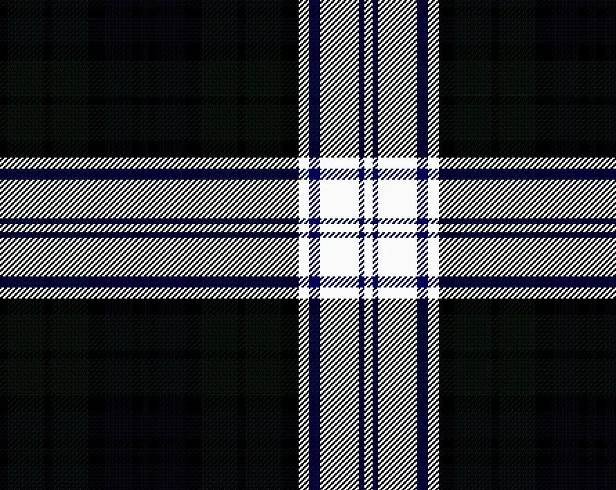 Black Watch Dress Modern Medium Weight 11oz Tartan Cloth
