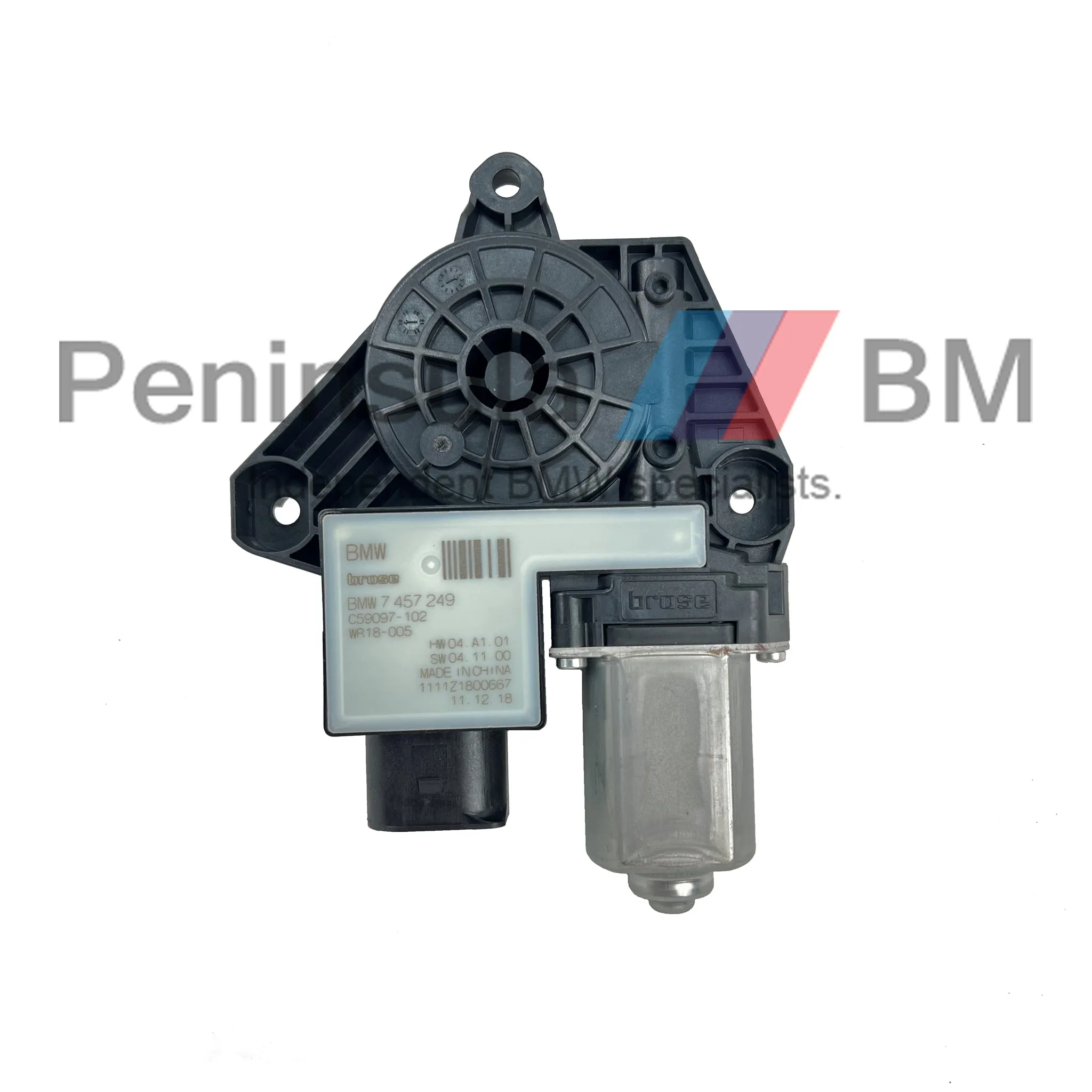 BMW Window Drive Motor Front L/H G01 G02 Genuine 51337457249