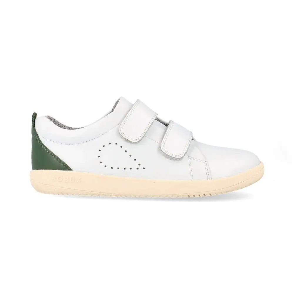 Bobux KP Grass Court White   Forest Trainers