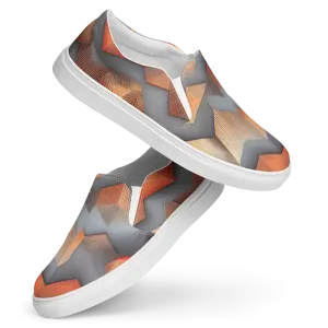 Bold Abstract Canvas Shoes for Unique Style