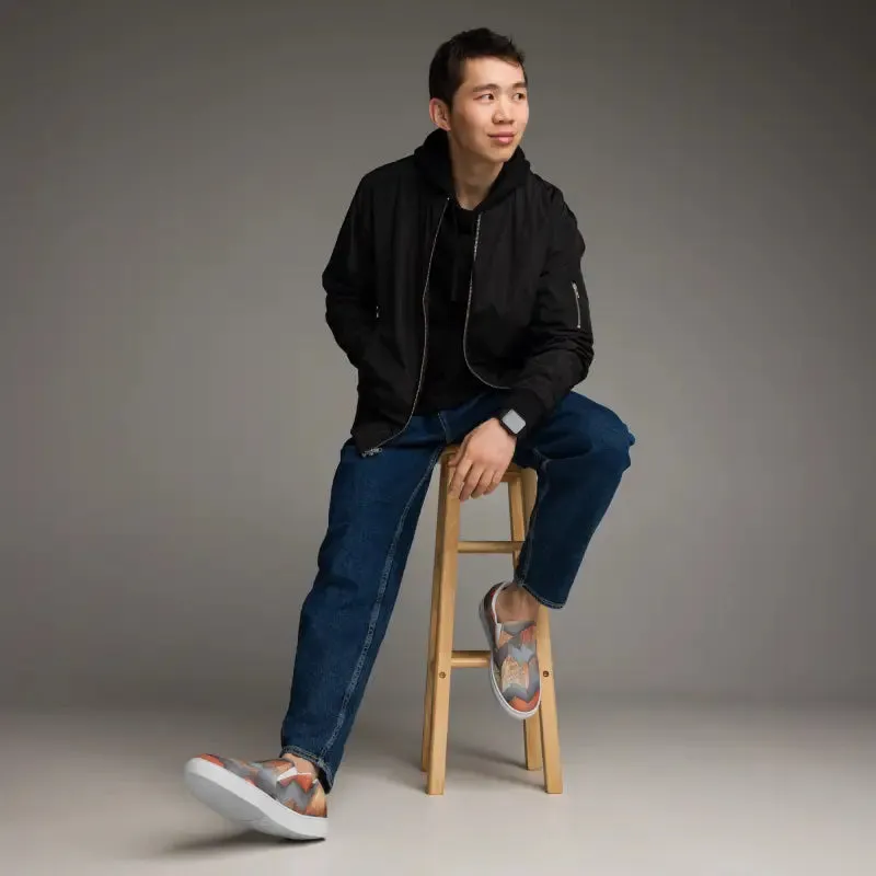Bold Abstract Canvas Shoes for Unique Style