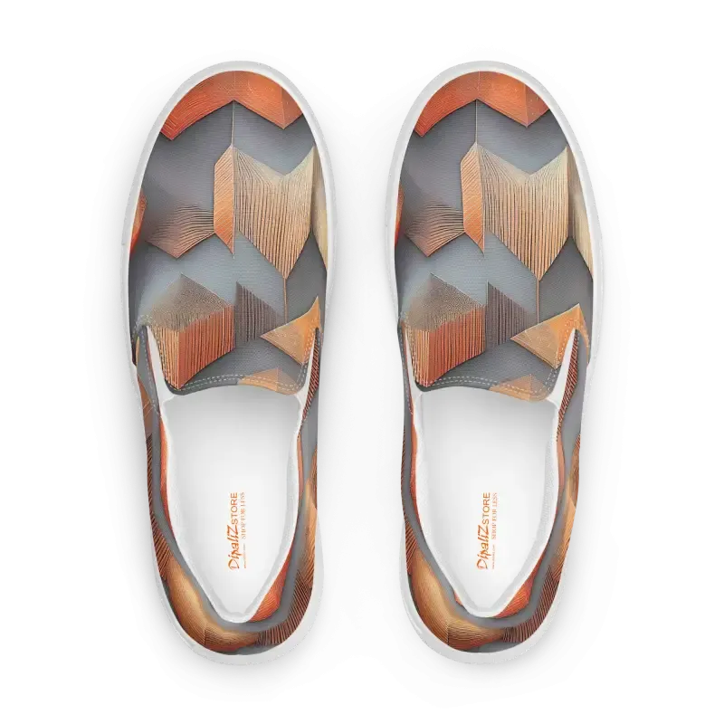 Bold Abstract Canvas Shoes for Unique Style