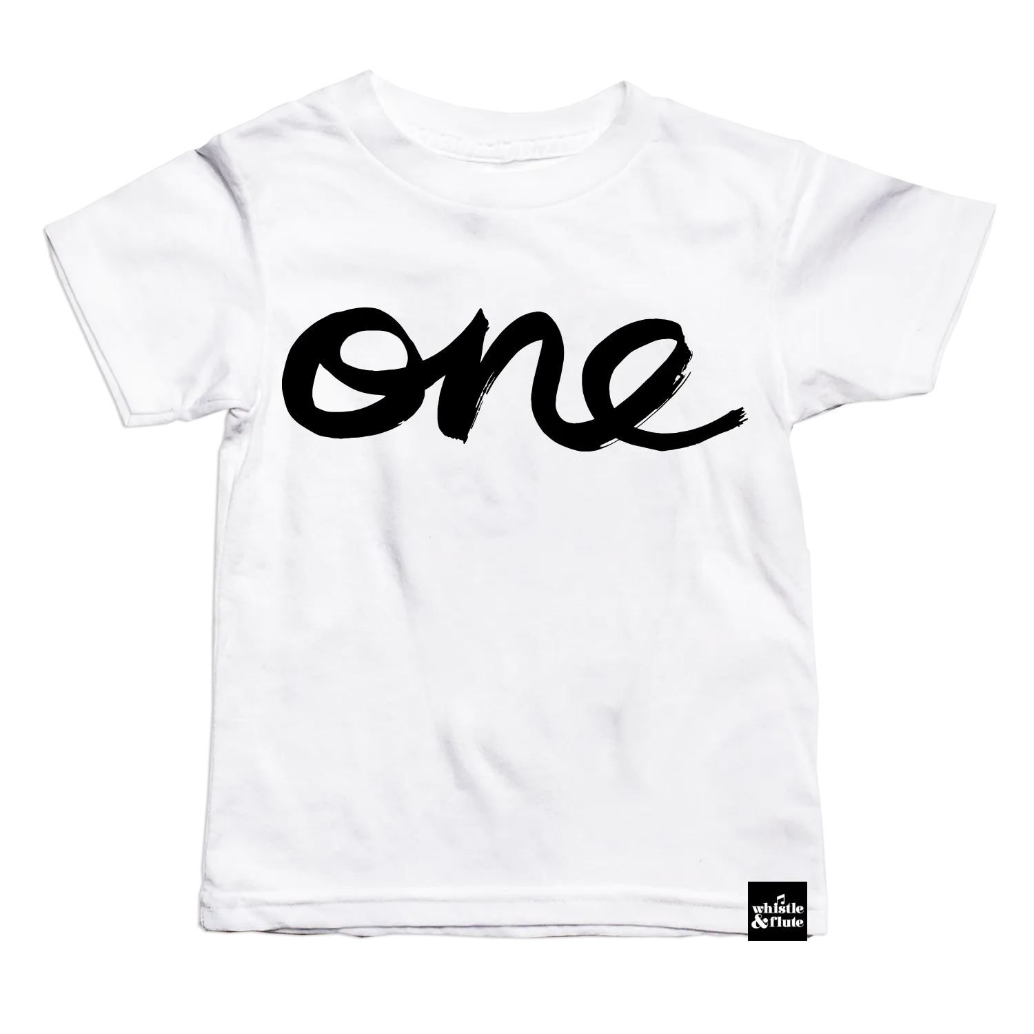 Brush Script Number T-shirt