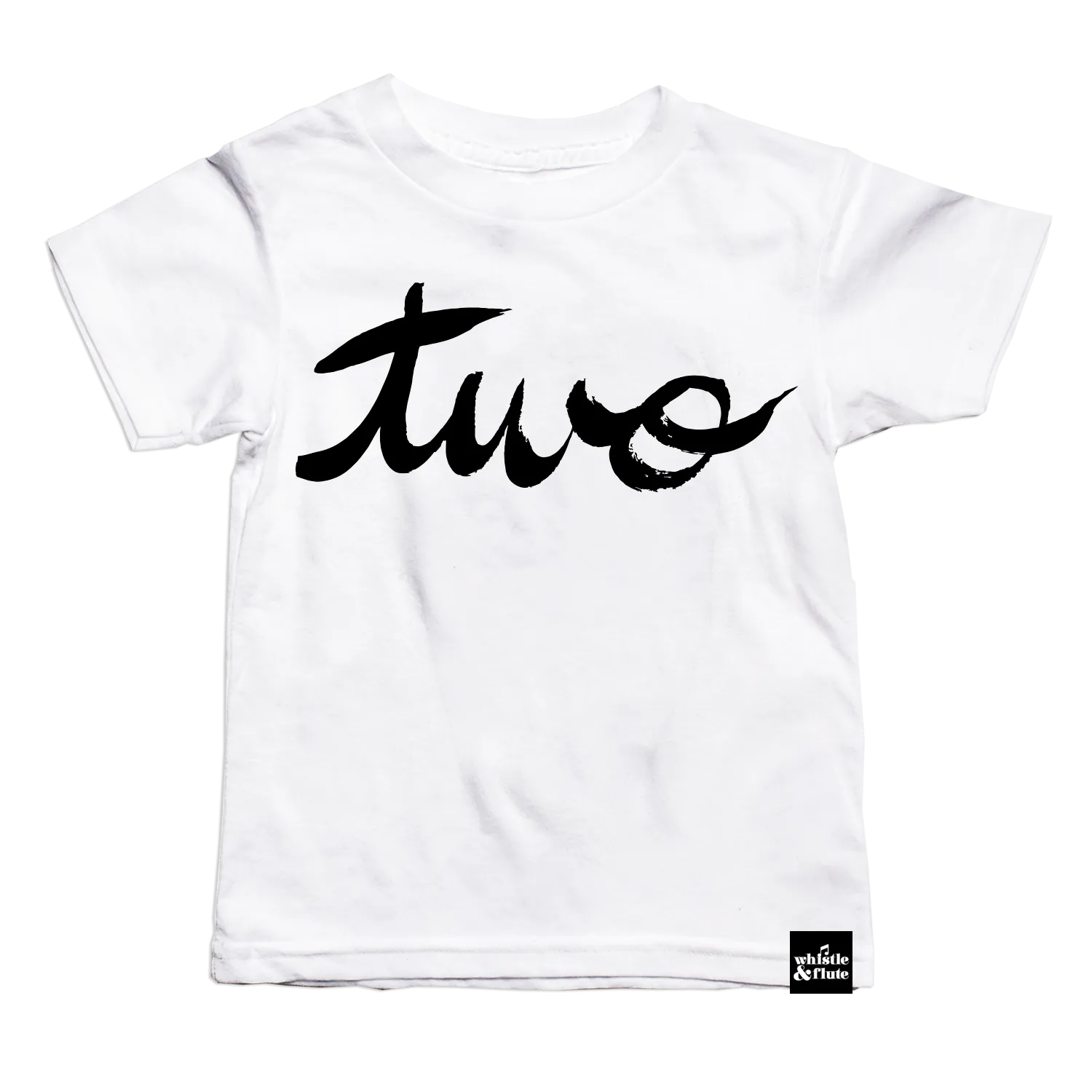 Brush Script Number T-shirt