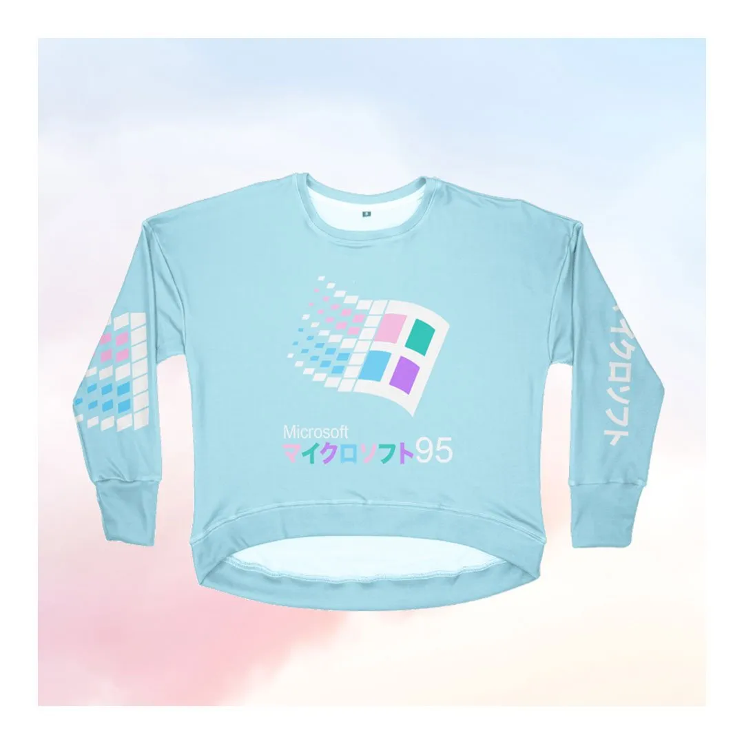 candy 95 women's drop shoulder sweatshirt
