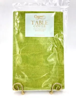 Caspari Moire Green Table Cover