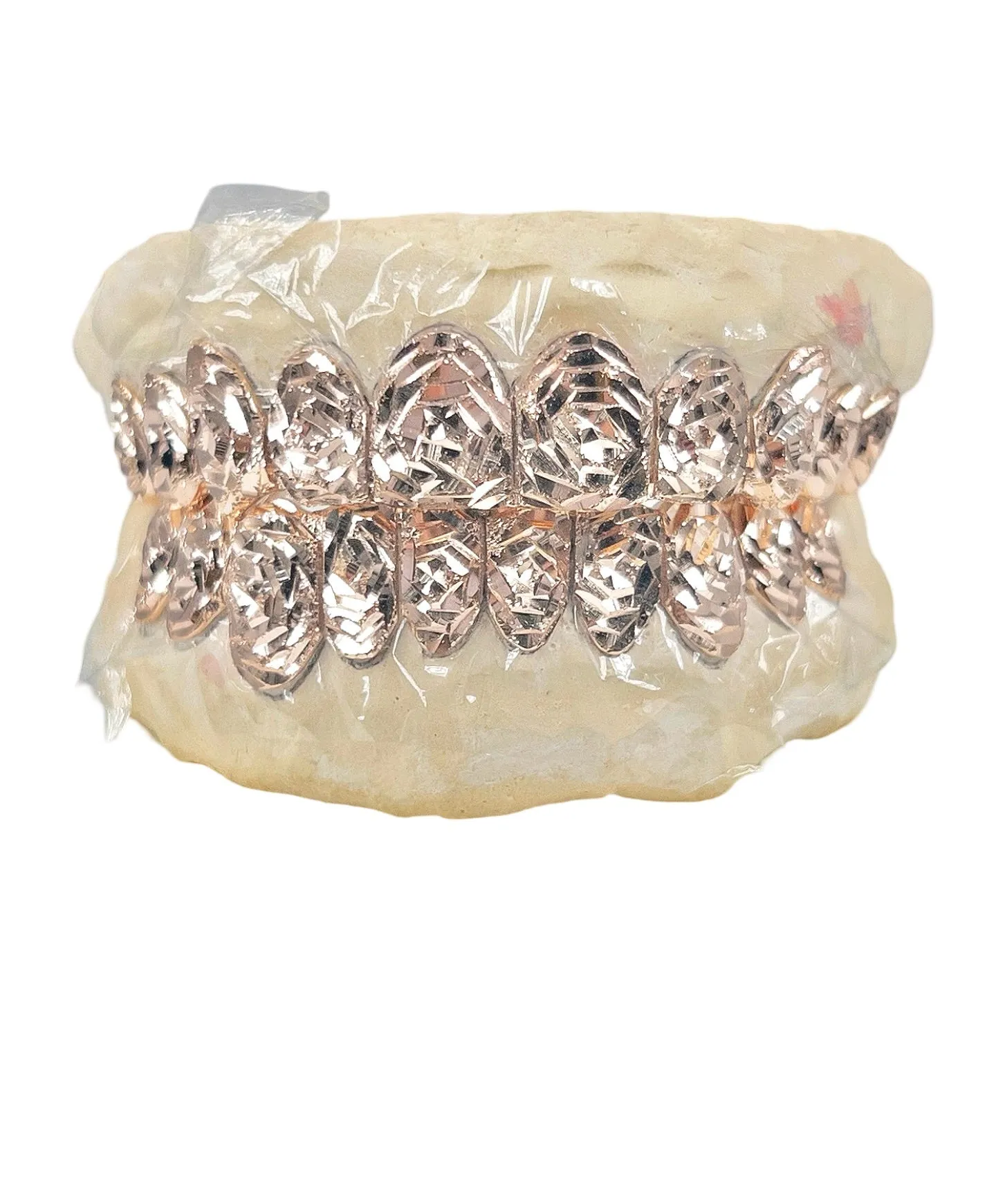 Circle/Rose Cuts Solid Custom Grillz