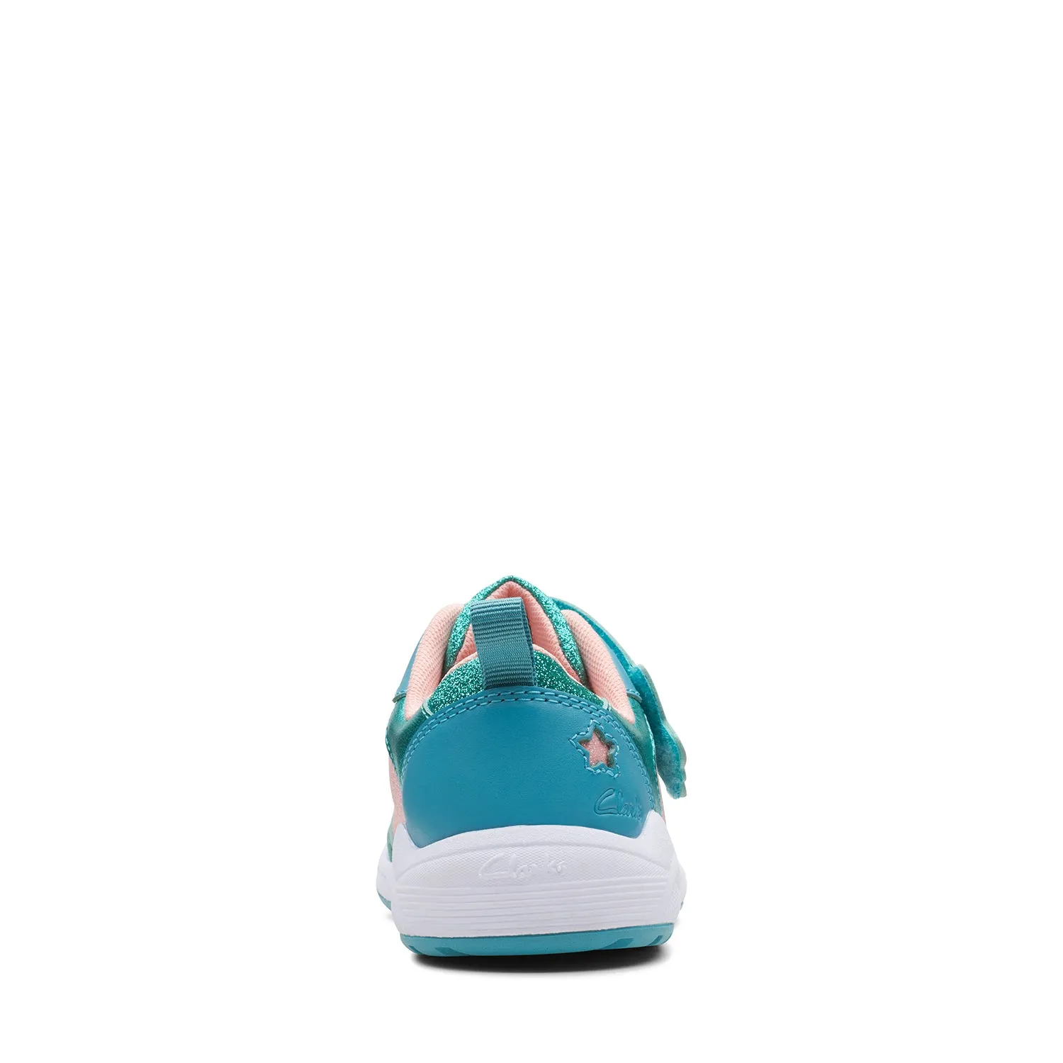 CLARKS GIRLS AQUATIC BRILL KID. (WIDE FIT)