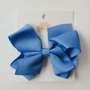 Classic Ribbon Bow - Extra Large (4X3.5 Inches) -Royal Blue
