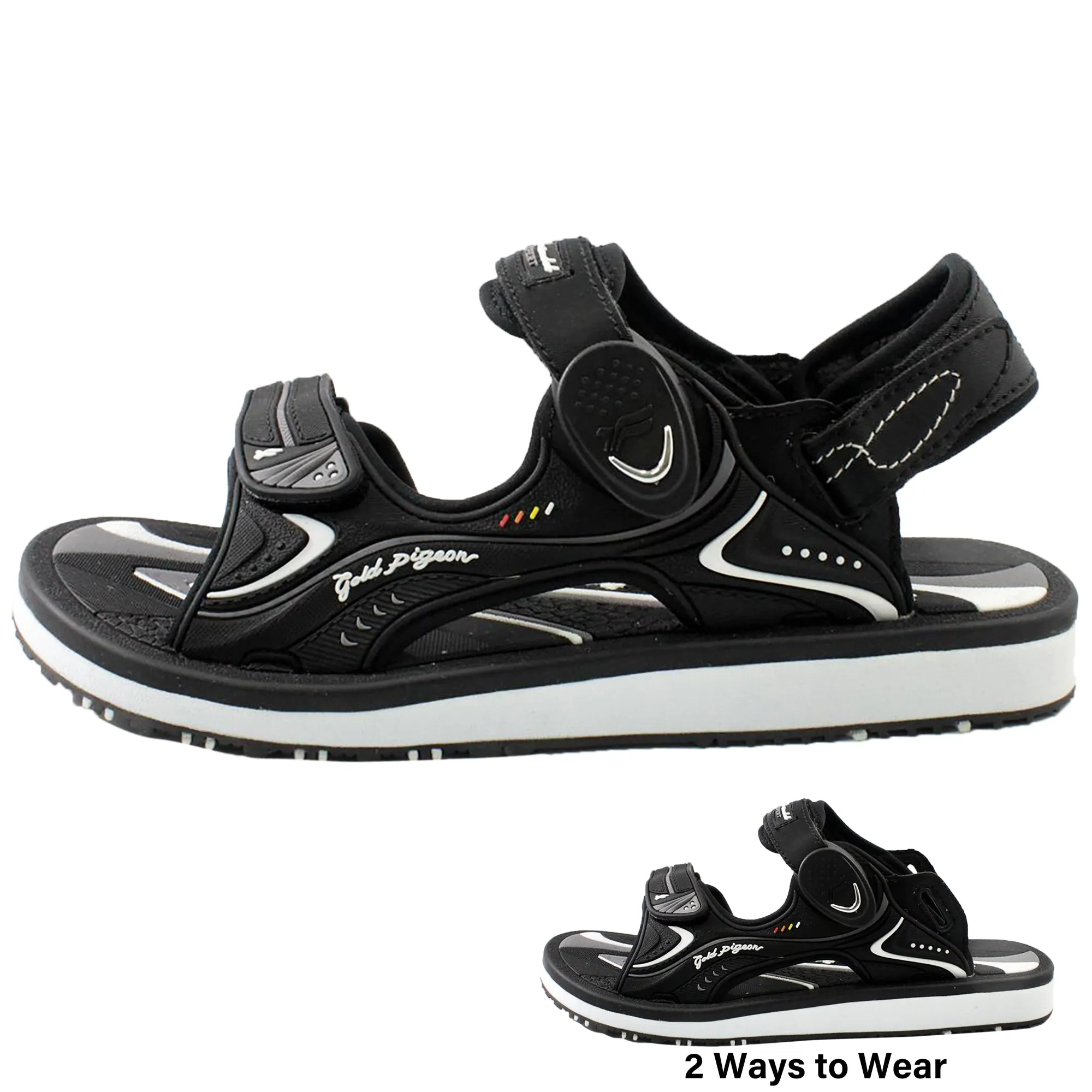 Classic Sandals: 1671 Black