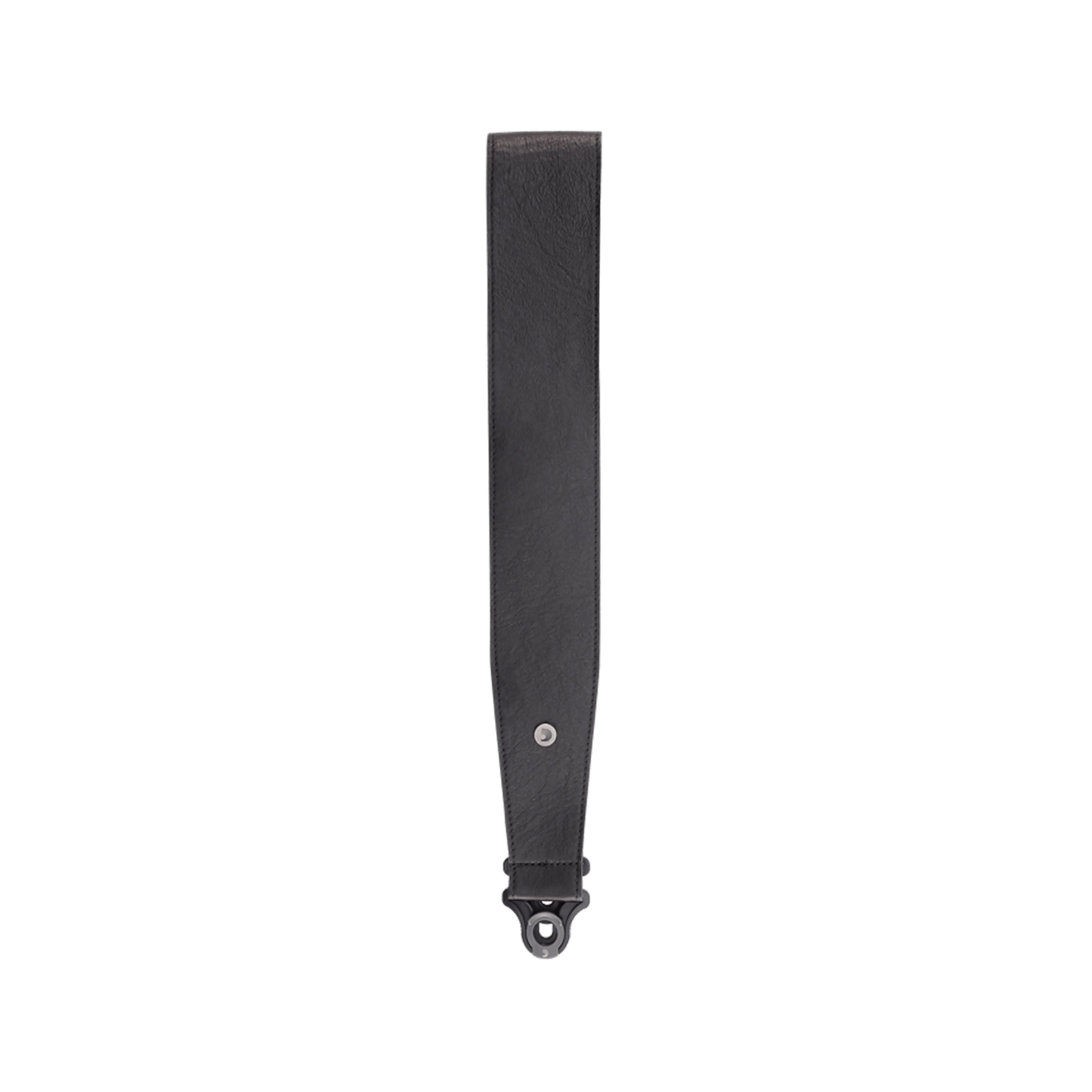 D'Addario 30BAL00 3-Inch Comfort Leather Auto-Lock Guitar Strap, Black