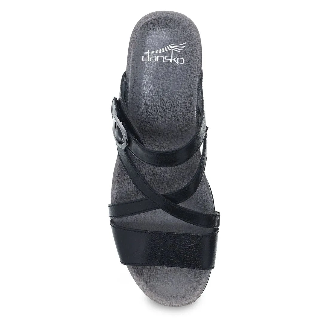 Dansko Women's Ana Black Glazed Kid Leather 1610500200