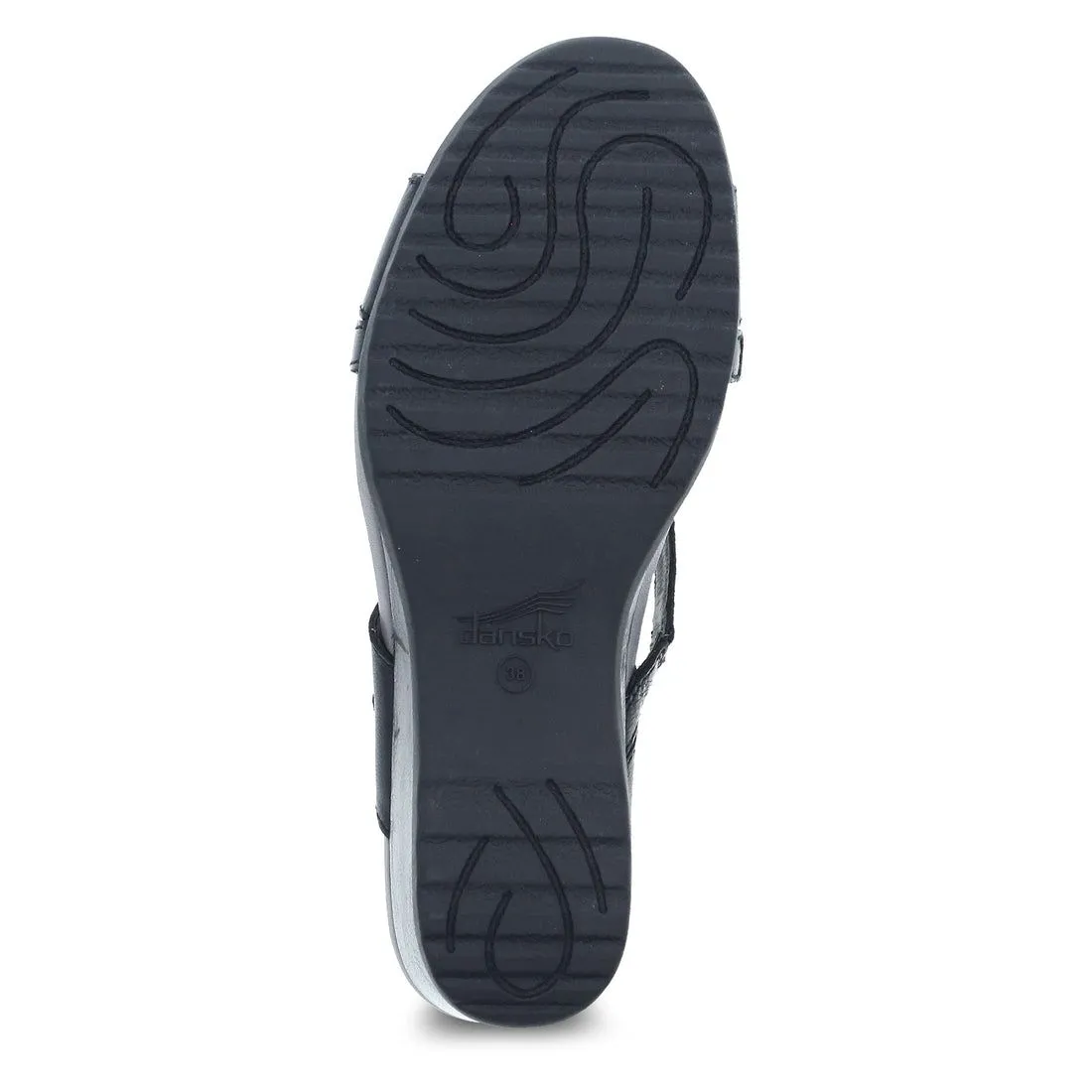Dansko Women's Ana Black Glazed Kid Leather 1610500200