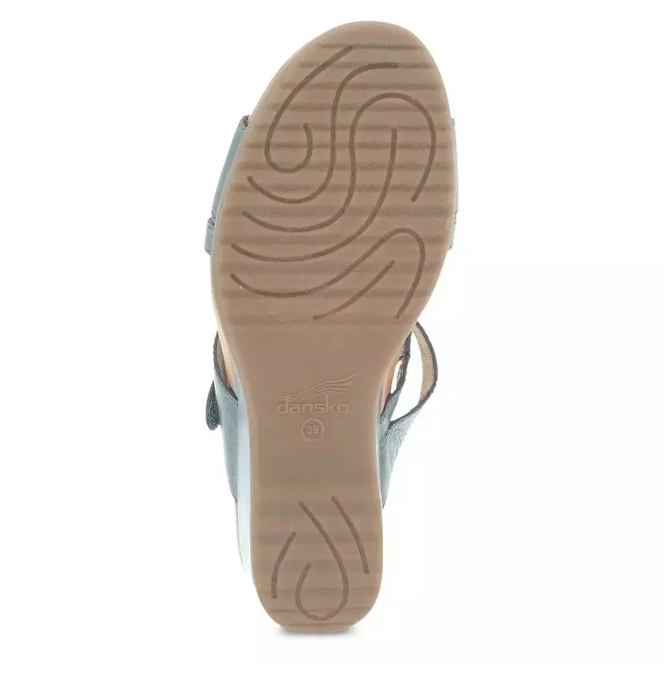 Dansko Women's Ana Denim Glazed Kid Leather 1610721200