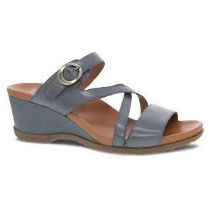 Dansko Women's Ana Denim Glazed Kid Leather 1610721200